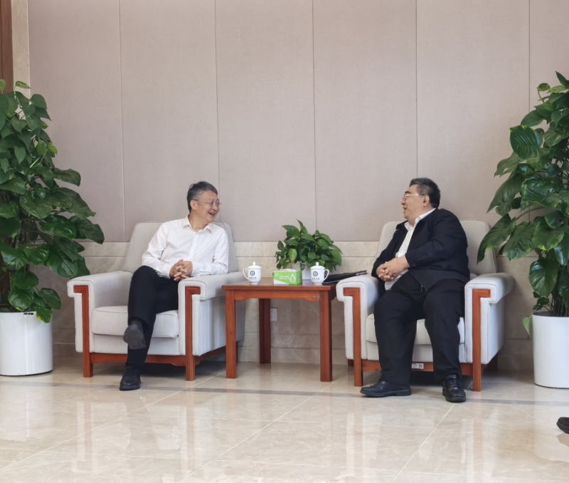 人生就是博官网集团党委书记、董事长赴市水务局座谈交流